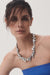 Organic Reflections Silver Necklace - The Weitzman Museum Store - OR15SL - JN