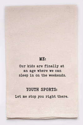 Our Kids At Age Tea Towel - The Weitzman Museum Store - 7 - 847384019515