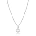 Outline Star Pendant - The Weitzman Museum Store - sts - 1l - silver - 2