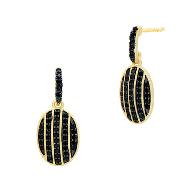 Oval Cobblestone Drop Earrings - The Weitzman Museum Store - IFYKBKE95