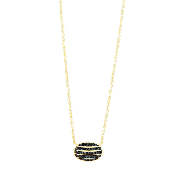 Oval Cobblestone Pendant Necklace - The Weitzman Museum Store - IFYKBKN77 - 16E