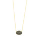 Oval Cobblestone Pendant Necklace - The Weitzman Museum Store - IFYKBKN77 - 16E