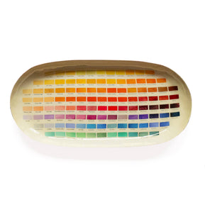 Oval Enamel Tray - Nomenclature of Colors - The Weitzman Museum Store - COC040-TRY-GFT