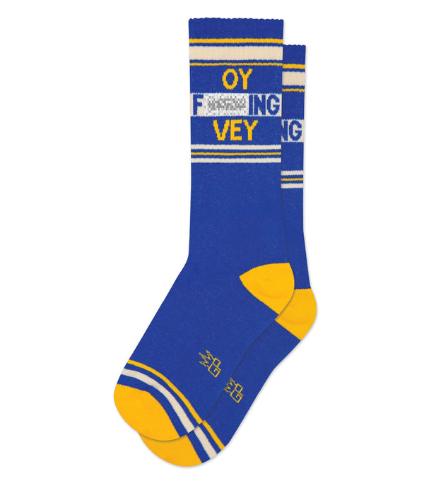 Oy 'Effin' Vey Crew Socks - The Weitzman Museum Store - 124852