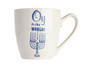 Oy To the World Mug - The Weitzman Museum Store - 12396