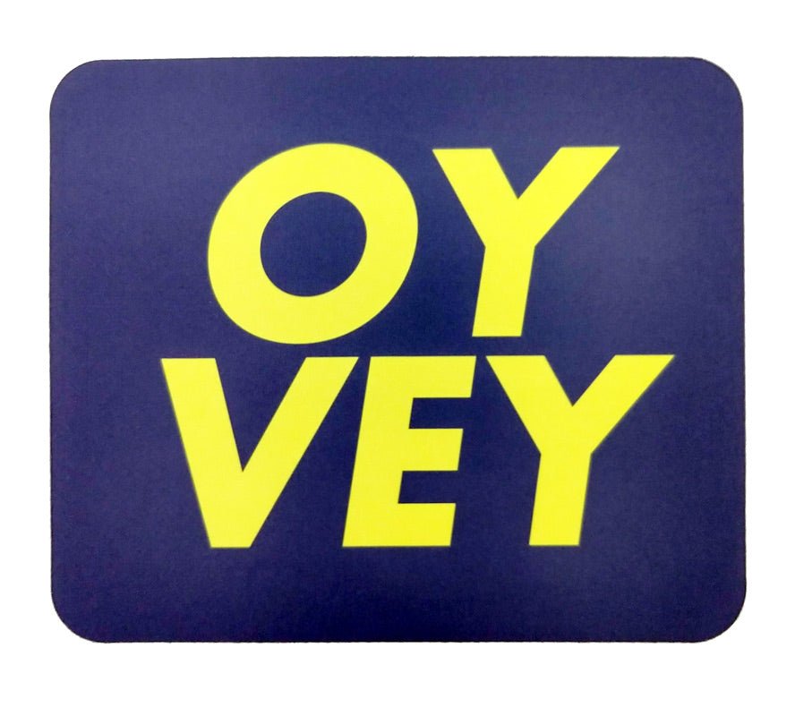 "Oy Vey" Mouse Pad - The Weitzman Museum Store - 7 - 847384009721
