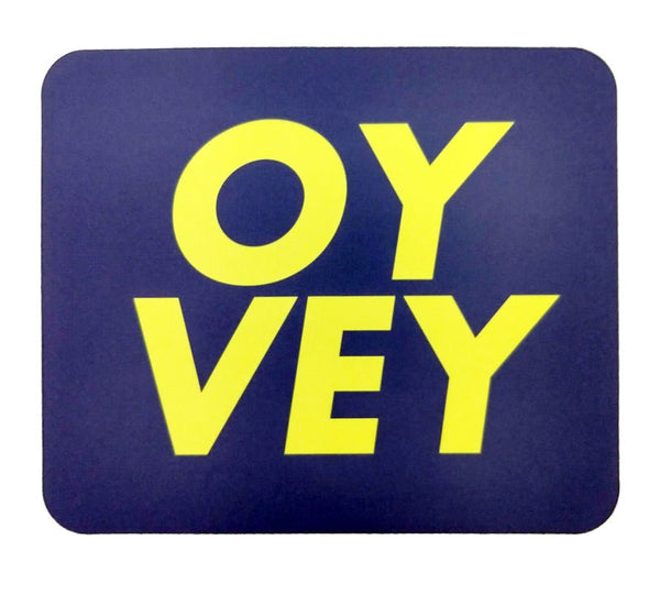 "Oy Vey" Mouse Pad - The Weitzman Museum Store - 7 - 847384009721