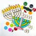 paint - your - own hanukkah menorah - The Weitzman Museum Store - sku-45837840744673