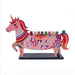 Painted Unicorn Metal Menorah - The Weitzman Museum Store - HAO5