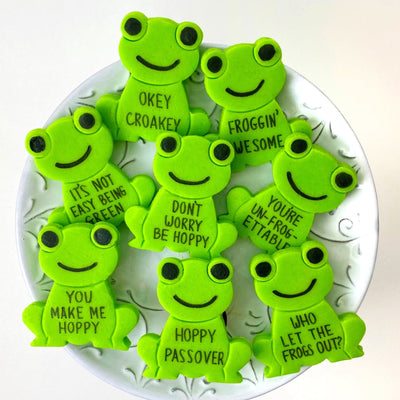 Passover Conversation Frog Marzipan - The Weitzman Museum Store - sku-42455549608161