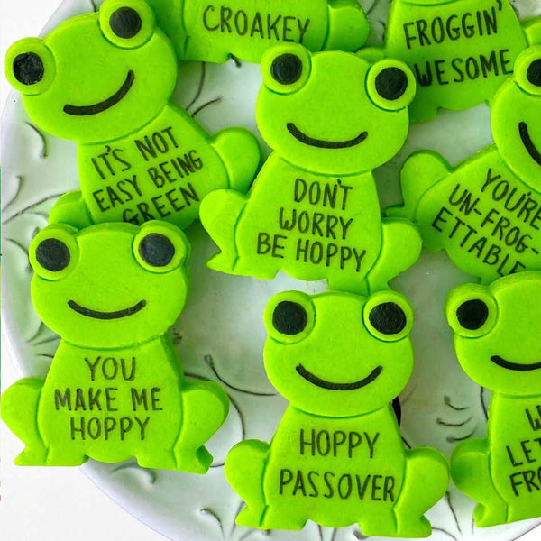 Passover Conversation Frog Marzipan - The Weitzman Museum Store - sku-42455549608161