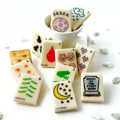 Passover Mahjong Marzipan Tiles - The Weitzman Museum Store - sku-46157782712545