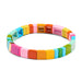 Pastel Stripe Tile Bracelet - The Weitzman Museum Store - CandyLand