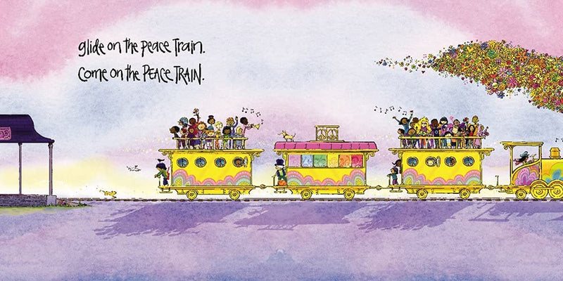 Peace Train by Cat Stevens and Peter H. Reynolds - The Weitzman Museum Store - 7 - 847384017688