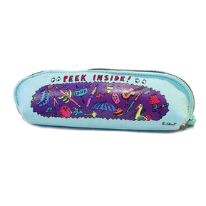 Peek Inside! Pencil Pouch by Roz Chast - The Weitzman Museum Store - 7 - 847384014689