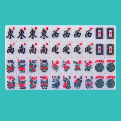 Petit Mahjong Tile Set - Great for Travel - The Weitzman Museum Store - TLTRMNUG