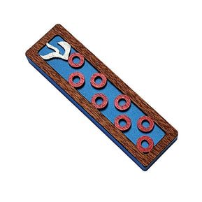 Phish Blue w/Donuts Mezuzah - The Weitzman Museum Store - 