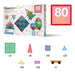 PicassoTiles 80pc Magnetic Tile Building Set - The Weitzman Museum Store - PT80