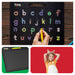 PicassoTiles Double-Sided Magnetic Drawing Tablet Pad - The Weitzman Museum Store - PTB04-BLK