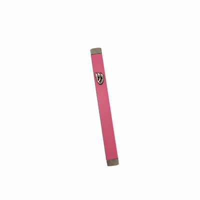 Pink Aluminum Mezuzah - The Weitzman Museum Store - LG724