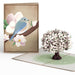 Pink Magnolia Tree Pop - Up Card - The Weitzman Museum Store - LP6729