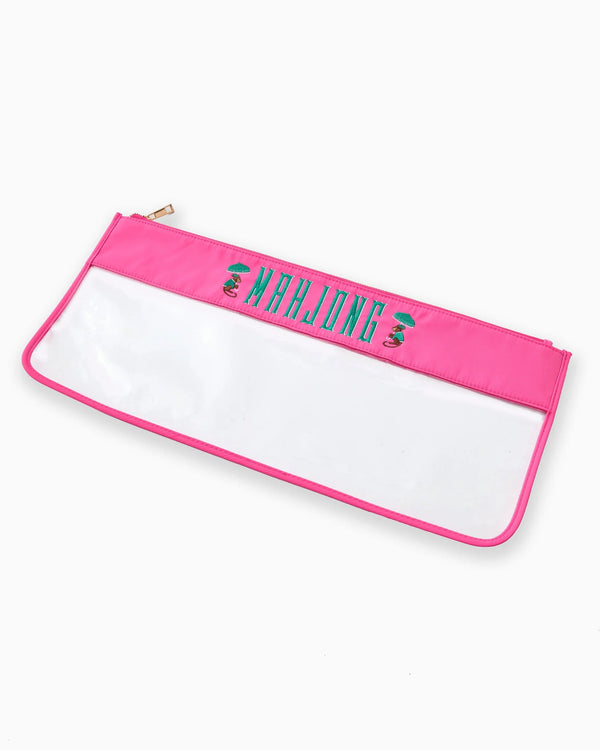 Pink Monkey Mahjong Bag - The Weitzman Museum Store - OMM328