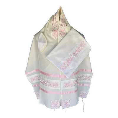 Pink Rose Tallit - The Weitzman Museum Store - ADE-104pk