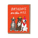 Pits Birthday Card - The Weitzman Museum Store - bd171