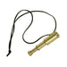 Polished Brass Telescope on Cord, 3" - The Weitzman Museum Store - 6720