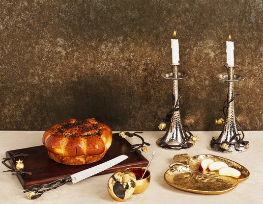 Pomegranate Candle Holders - The Weitzman Museum Store - 174113