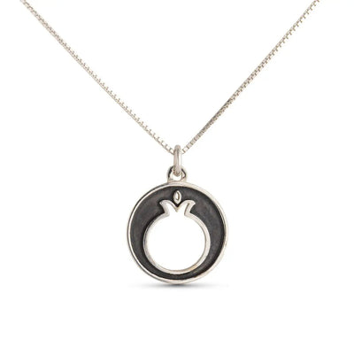 Pomegranate Circle of Life Pendant - The Weitzman Museum Store - 530352