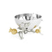 Pomegranate Silver & Gold Nut Bowl - The Weitzman Museum Store - 174109
