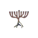 Pomegranate Tree Menorah - The Weitzman Museum Store - EM-PHA1