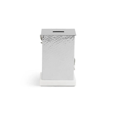 Pomegranate Tzedakah Box - Silver & Gold - The Weitzman Museum Store - 174126