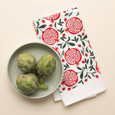 Pomegranates Tea Towel - The Weitzman Museum Store - KT709