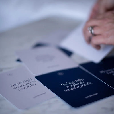 Positive Jewish Affirmations Card Deck - The Weitzman Museum Store - 