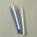 Premium Hanukkah Candles - Frosted Blue and White - The Weitzman Museum Store - C-39-BWN2