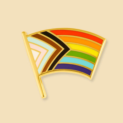 Progress Pride Flag Pin - The Weitzman Museum Store - DPPPROPRI1