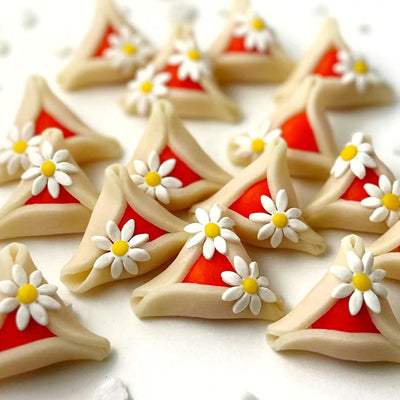 Purim Daisy Hamantaschen Marzipan - The Weitzman Museum Store - 