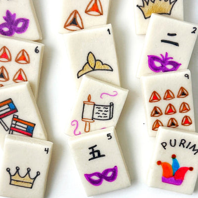Purim Mahjong Tiles - The Weitzman Museum Store - sku-47843459367137