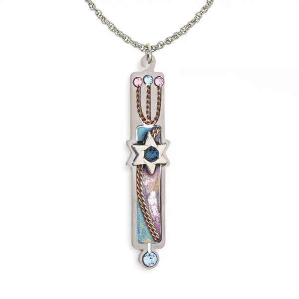 Purple Mezuzah Necklace - The Weitzman Museum Store - 1430380 - (1430618PU on website)