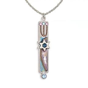 Purple Mezuzah Necklace - The Weitzman Museum Store - 1430380 - (1430618PU on website)