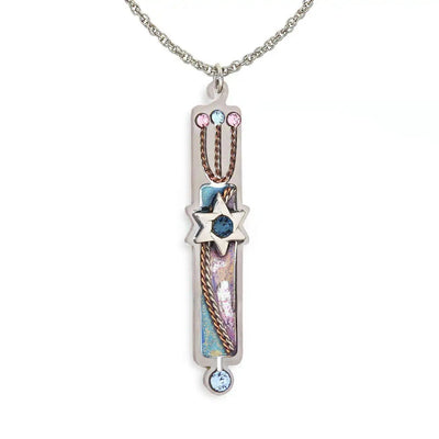 Purple Mezuzah Necklace - The Weitzman Museum Store - 1430380 - (1430618PU on website)