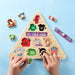 Pyramid Shaped 10 Plagues Wooden Puzzle - The Weitzman Museum Store - TYPP-PUZ-P