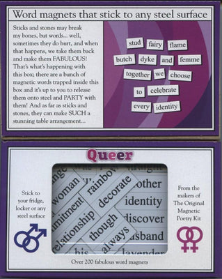 Queer Magnetic Poetry - The Weitzman Museum Store - 7 - 847384019915