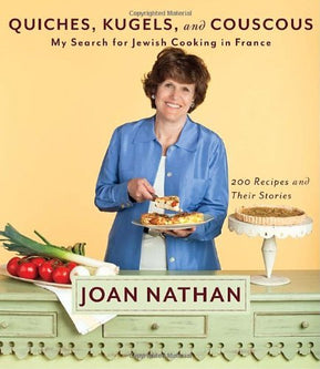 Quiches, Kugels, and Couscous Cookbook by Joan Nathan *Autographed* - The Weitzman Museum Store - 7 - 847384002317