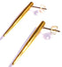 Quill Studs Brass - The Weitzman Museum Store - 7 - 847384018083