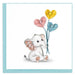 Quilled Baby Elephant Congrats Greeting Card - The Weitzman Museum Store - cg839
