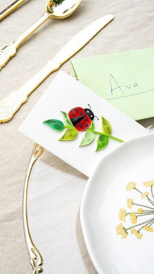 Quilled Mini Cards in Multiple Designs - The Weitzman Museum Store - 510