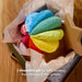Rainbow Fabric Baby Ball - The Weitzman Museum Store - 3672